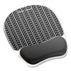 Photo Gel Mouse Pad With Wrist Rest With Microban Protection, 7.87 x 9.25, Chevron Design