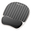 Photo Gel Mouse Pad With Wrist Rest With Microban Protection, 7.87 x 9.25, Chevron Design