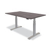 Levado Laminate Table Top, 48" x 24", Gray Ash
