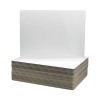Magnetic Dry Erase Board, 12" x 9", White Surface