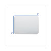 Dry Erase Board, 9" x 6", White Surface, 24/Pack