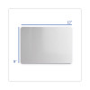 Dry Erase Board, 12" x 9", White Surface, 24/Pack