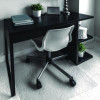 Cleartex Unomat Anti-Slip Polycarbonate Chair Mat For Flat Pile Carpeted And Hard Floors, Rectangular, 35" x 47", Clear