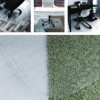 Cleartex Unomat Anti-Slip Polycarbonate Chair Mat For Flat Pile Carpeted And Hard Floors, Rectangular, 35" x 47", Clear