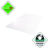 Cleartex Ultimat Polycarbonate Chair Mat For Low To Medium Pile Carpeted Floors, Rectangular, 48" x 53", Clear