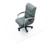 Cleartex Ultimat Polycarbonate Chair Mat For Low To Medium Pile Carpeted Floors, Rectangular, 48" x 53", Clear
