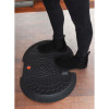 Afs-Tex 4000 Anti-Fatigue Mat, Oval, Midnight Black Anti-Slip Surface, 20" x 30"