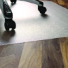 Ecotex Marlon Bioplus Rectangular Polycarbonate Chair Mat For Hard Floors, Rectangular, 45" x 53", Clear