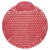 Slant7 With Terminator Urinal Screen, Forest Scent, Red, 30/Carton
