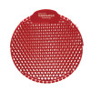 Slant7 With Terminator Urinal Screen, Forest Scent, Red, 30/Carton