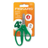 Kids Scissors, Rounded Tip, 5" Long, 1.75" Cut-Length, Straight Handle, Randomly Assorted Handle Color