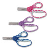 Kids Softgrip Scissors, Right Handed, Rounded Tip, 5" Long, 1.75" Cut Length, Straight Handle, Randomly Assorted Handle Color