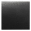 Leather-Look Presentation Covers For Binding Systems, Paper, Round Corners, 11.25 x 8.75, Black, 50 Sets/Pack