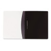 Report Cover With Hidden Swing Clip, 8.5 X 11, Frosted/Black