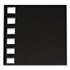Opaque Plastic Presentation Covers For Binding Systems, Plastic, Square Corners, 11 x 8.5, Black, 50/Pack