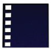 Opaque Plastic Presentation Covers For Binding Systems, Plastic, Square Corners, 11 x 8.5, Navy, 50/Pack