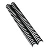 Proclick Easy Edit Spines For 11 x 8.5 Documents, 32 Rings, 0.31" (45-Sheet) Capacity, Black, 100/Box