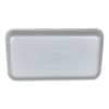 Meat Trays, #1525, 14.5 x 8 x 0.75, White, Foam, 250/Carton