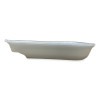 Meat Trays, #1, 5.38 x 5.38 x 1.07, White, Foam, 500/Carton
