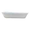 Meat Trays, #20K, 12 x 8.7 x 2.45, White, Foam, 125/Carton