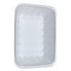 Meat Trays, #42K, 8.75 x 6.32 x 2.25, White, Foam, 252/Carton