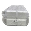 Meat Trays, #4P, 9.5 x 7.19 x 1.2, White, Foam, 500/Carton
