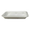Meat Trays, #4P, 9.5 x 7.19 x 1.2, White, Foam, 500/Carton
