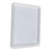 Meat Trays, #9P, 12.25 x 9.25 x 0.62, White, Foam, 200/Carton