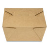 Reclosable Kraft Take-Out Box, 30 Oz, Brown, Paper, 450/Carton