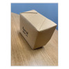 Reclosable Kraft Take-Out Box, 30 Oz, Brown, Paper, 450/Carton
