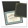 Award Certificates, 8.5 x 11, Natural With Blue Braided Border, 15/Pack