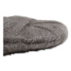 Radial Steel Wool Pads, Grade 00 (Very Fine): Cleaning And Polishing, 20" Diameter, Gray, 12/Carton
