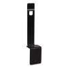 Rail Mount For Es Everywhere System, Black, 8/Pack, 4 Packs/Carton