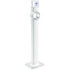 Fs6 Touch-Free Floor Stand Dispenser, 1,200 Ml, 12.5 X 11.3 X 38.5, White
