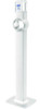 Fs6 Touch-Free Floor Stand Dispenser, 1,200 Ml, 12.5 X 11.3 X 38.5, White