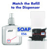 Food Processing Advanced Hand Sanitizer E3 Gel, 1,200 Ml Bottle, Fragrance-Free, For Es6 Dispensers, 2/Carton