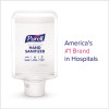 Advanced Hand Sanitizer Ultra Nourishing Foam, For Es10 Dispensers, 1,200 Ml Refill, Fragrance-Free, 2/Carton
