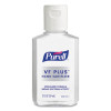 Vf Plus Hand Sanitizer Gel, 2 Oz Flip-Cap Bottle, Fragrance-Free, 24/Carton