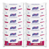 Foodservice Surface Sanitizing Wipes, 1-Ply, 7.4 X 9, Fragrance-Free, White, 72/Pouch, 12 Pouches/Carton