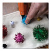 Mini Hot Glue Sticks, 0.27" Dia x 4", Dries Clear, 75/Pack