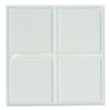 Tough And Clear Double-Sided Mounting Tape Squares, Permanent, Holds Up To 0.58 Lb, 1" x 1", Clear, 24/Pack