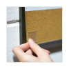 Tough And Clear Double-Sided Mounting Tape Squares, Permanent, Holds Up To 0.58 Lb, 1" x 1", Clear, 24/Pack
