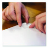 Tough And Clear Double-Sided Mounting Tape Squares, Permanent, Holds Up To 0.58 Lb, 1" x 1", Clear, 24/Pack