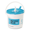 Pacific Blue Select Surface System Bucket, 7.8 X 7.8 X 7, White/Blue, 6/Carton