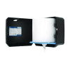 Sofpull Centerpull Hand Towel Dispenser, 10.13 x 10.58 x 11.33, Black