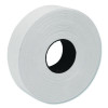 One-Line Pricemarker Labels, White, 2,500 Labels/Roll