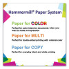 Colors Print Paper, 20 Lb Bond Weight, 11 x 17, Blue, 500/Ream