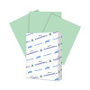 Colors Print Paper, 20 Lb Bond Weight, 8.5 x 11, Green, 500/Ream