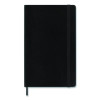 Classic Softcover Notebook, 1-Subject, Narrow Rule, Black Cover, (192) 8.25 x 5 Sheets