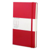 Classic Colored Hardcover Notebook, 1-Subject, Narrow Rule, Red Cover, (240) 8.25 x 5 Sheets